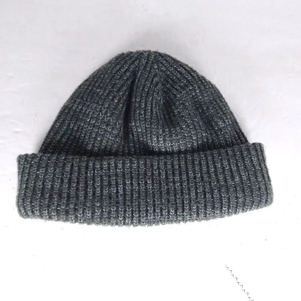The North Face Unisex OS The Salty Dog Green Arcylic Ribbed Cuffed Beanie Hat